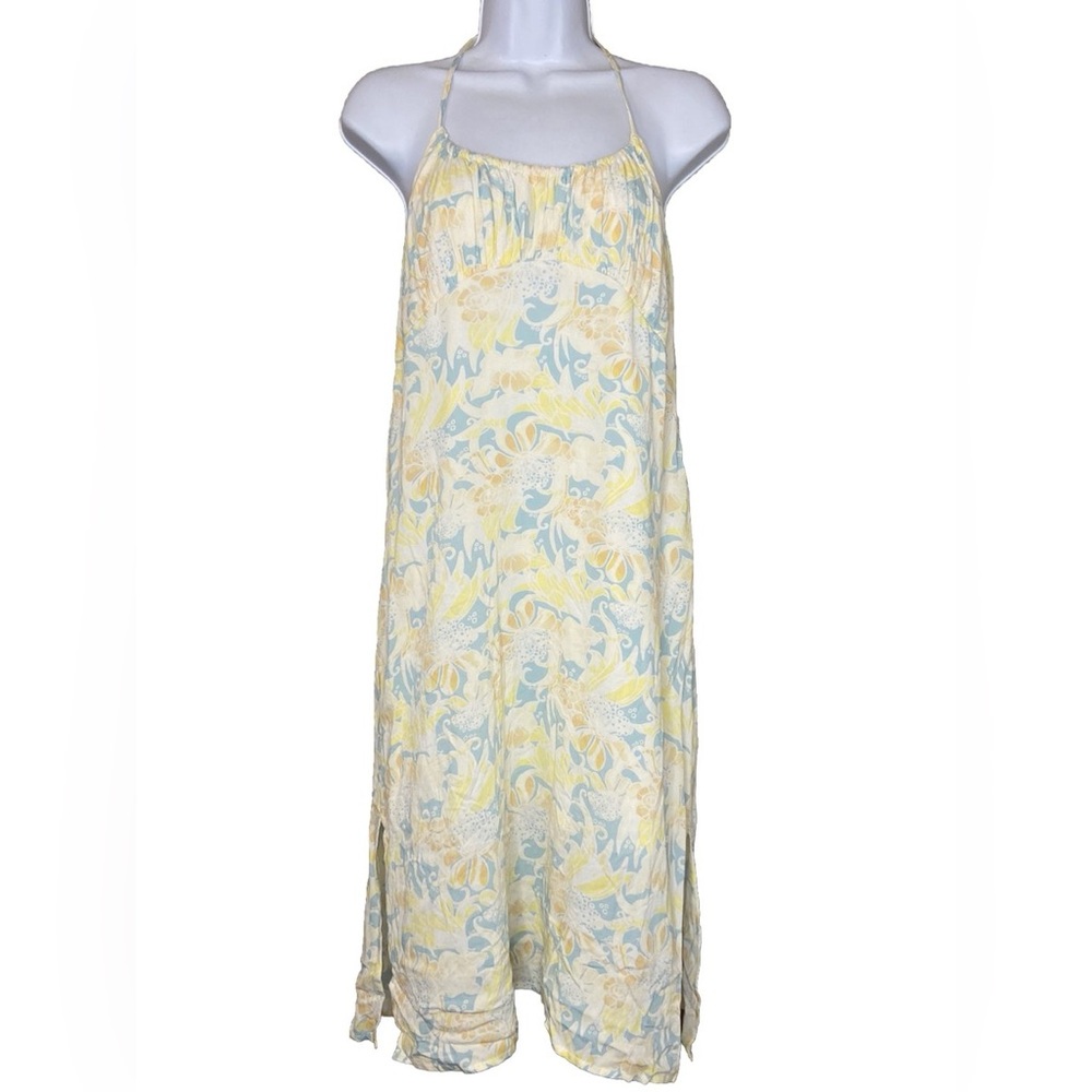 NEW bp.‎ Floral Dress in Teal and Ivory